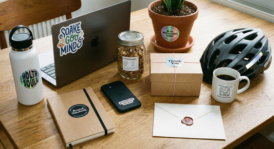 10 kreative Einsatzmöglichkeiten für Custom Sticker im Alltag