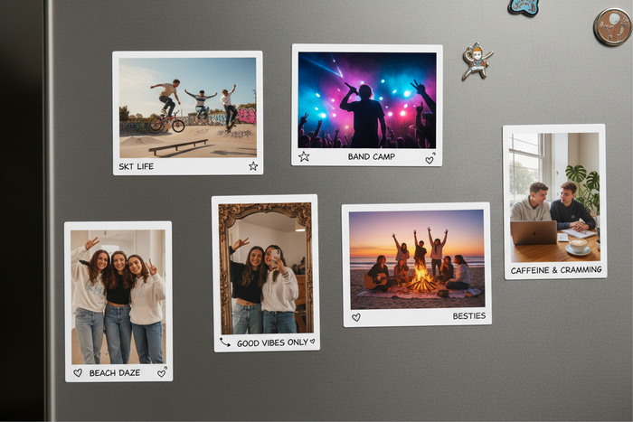 Sticker im Hologramm-Look