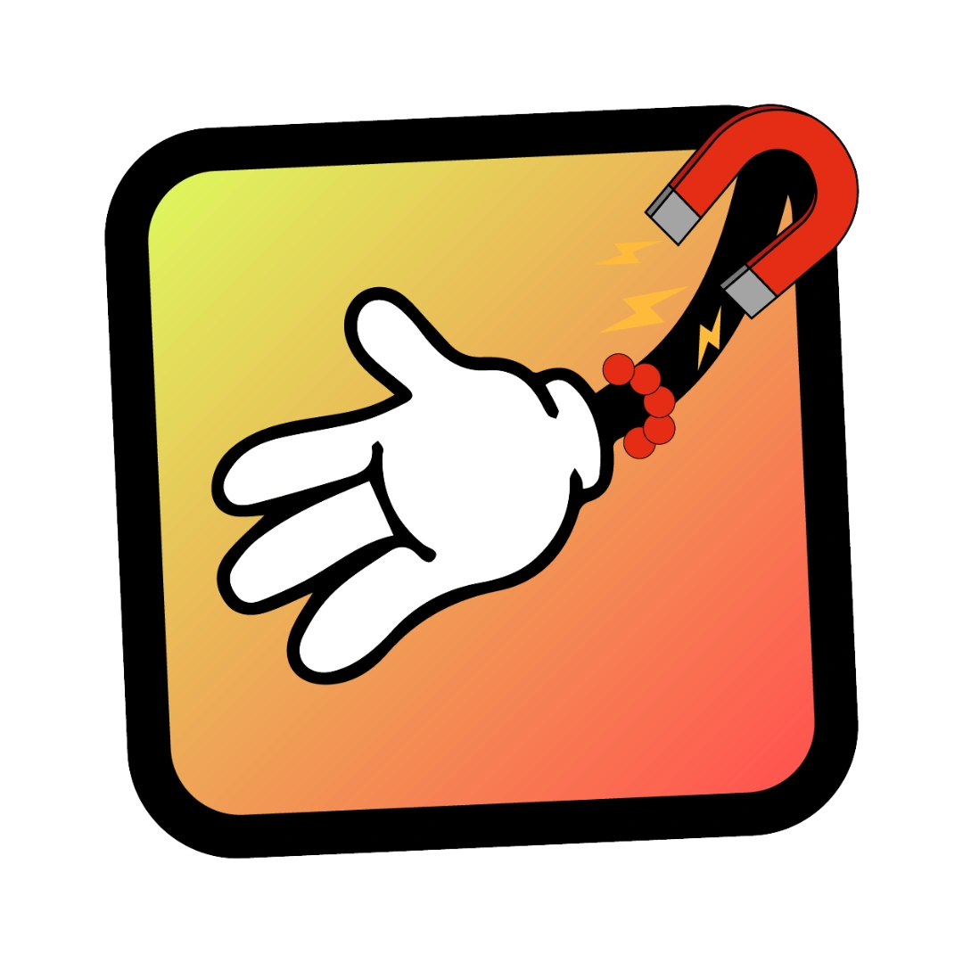 Fotomagnete mit abgerundeten Ecken aus Vinyl am Kühlschrank