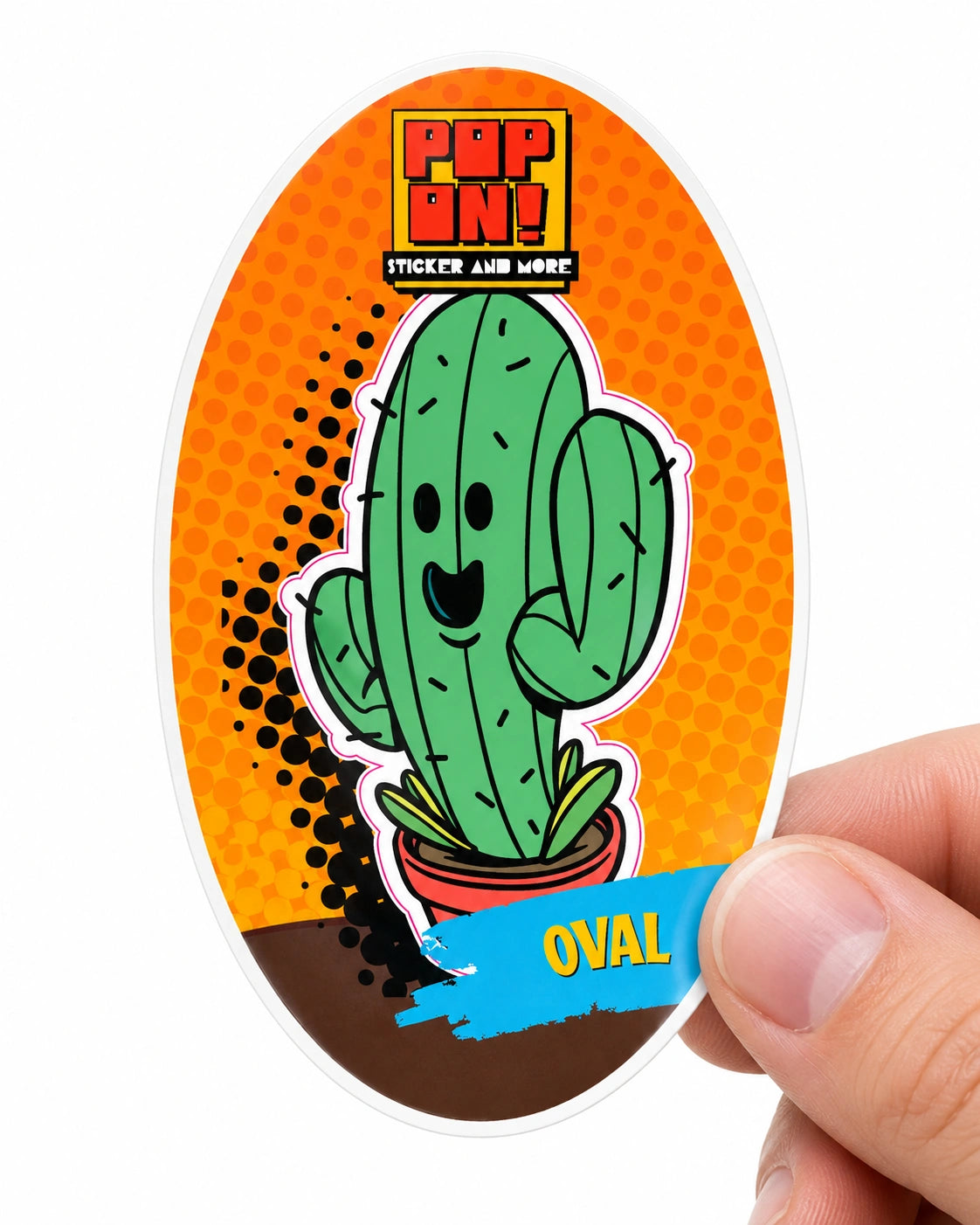 Ovale Sticker