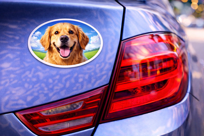 Sticker im Hologramm-Look