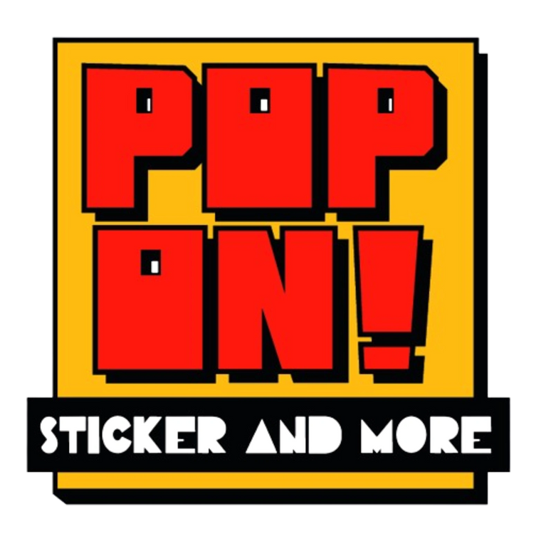 PopOn Sticker Logo