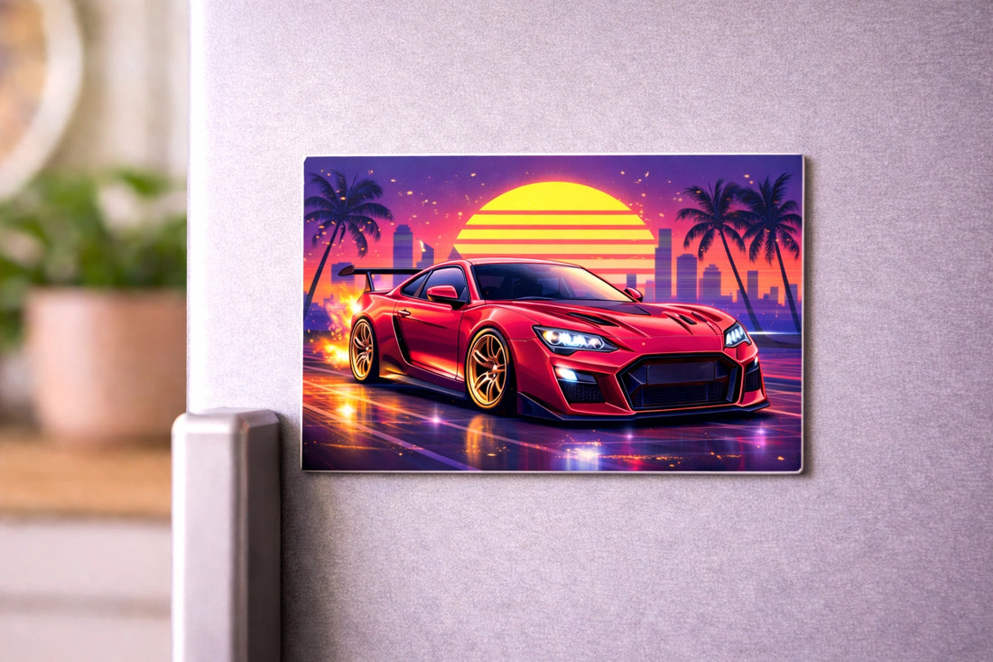 Holografische Sticker in der Hand