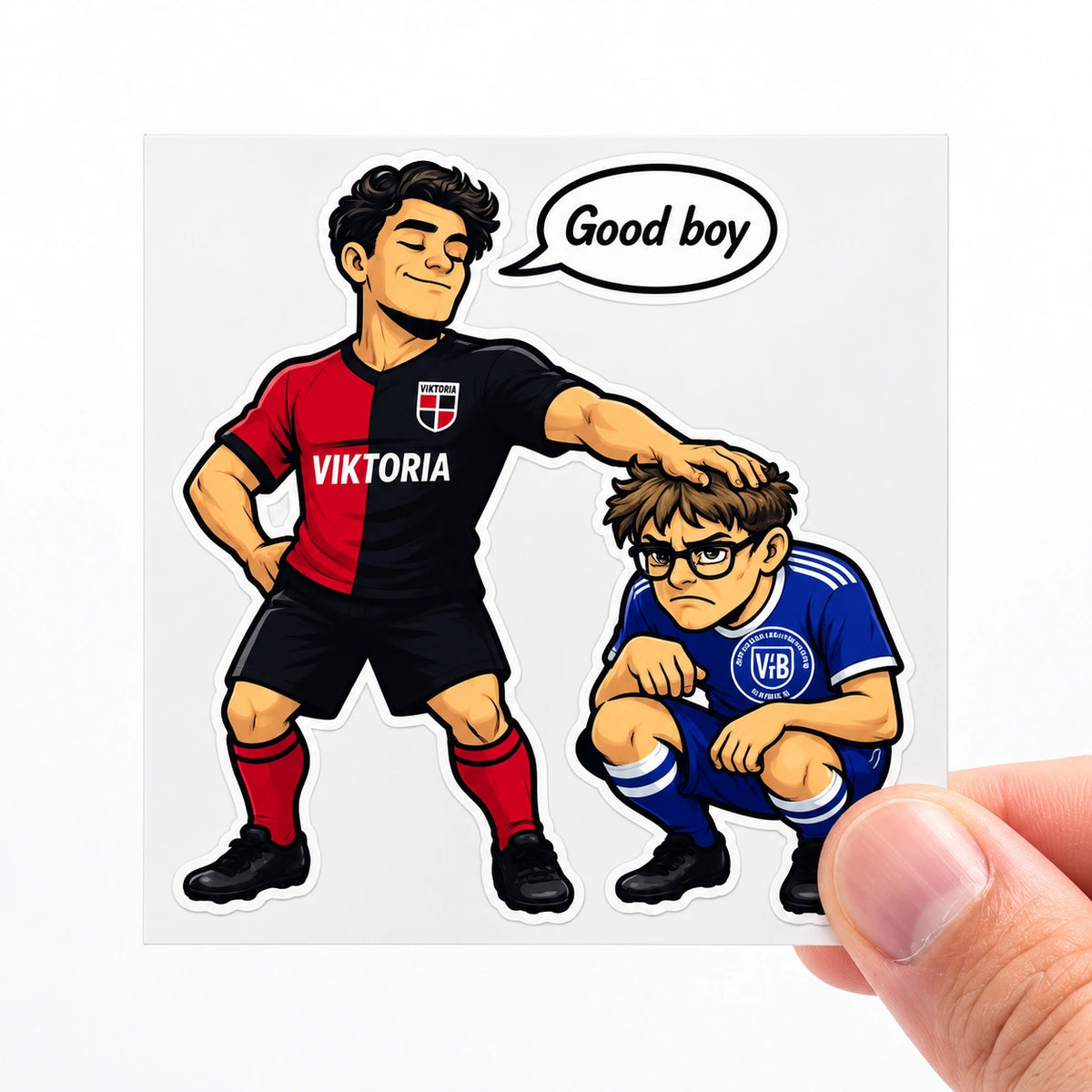 Quadratische Sticker