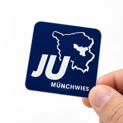 Sticker mit abgerundeten Ecken