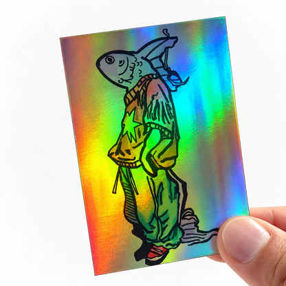 Rechteckige Sticker