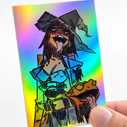 Rechteckige Sticker