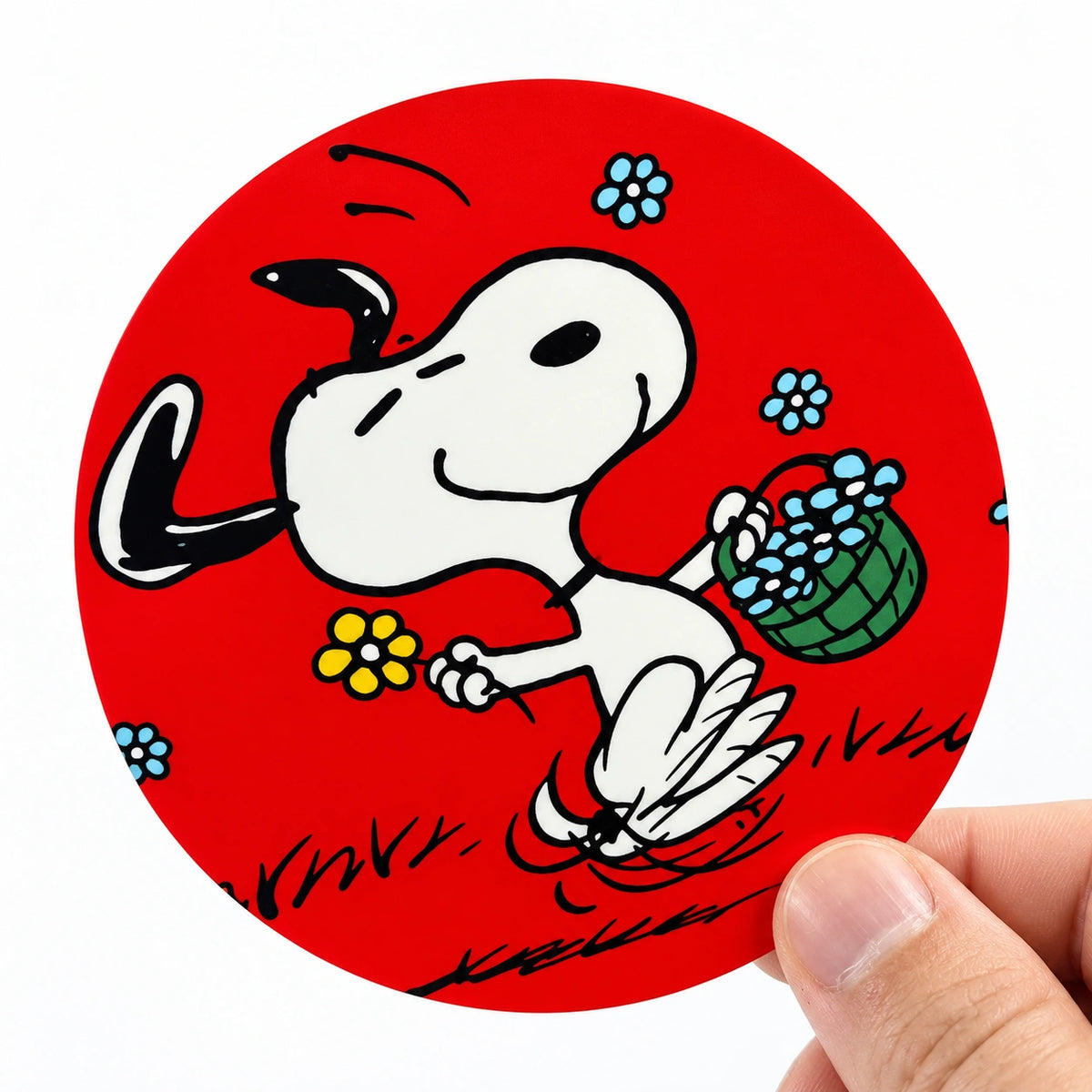 Runde Sticker
