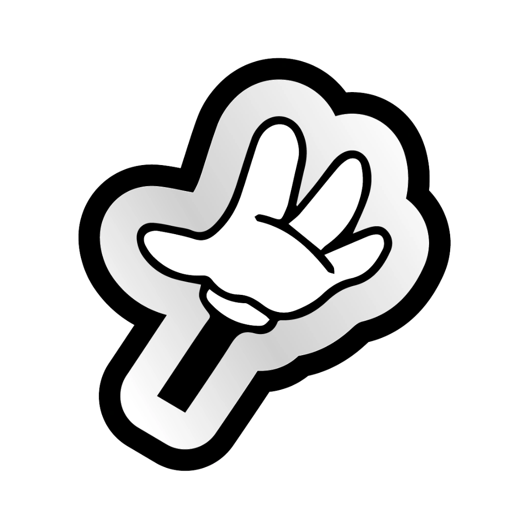 Nahaufnahme eines gefüllten Produktglases, auf dem ein transparenter Sticker gestanzt in individueller Wellenform klebt und den Blick auf den Inhalt freigibt, ohne weißen Rand.